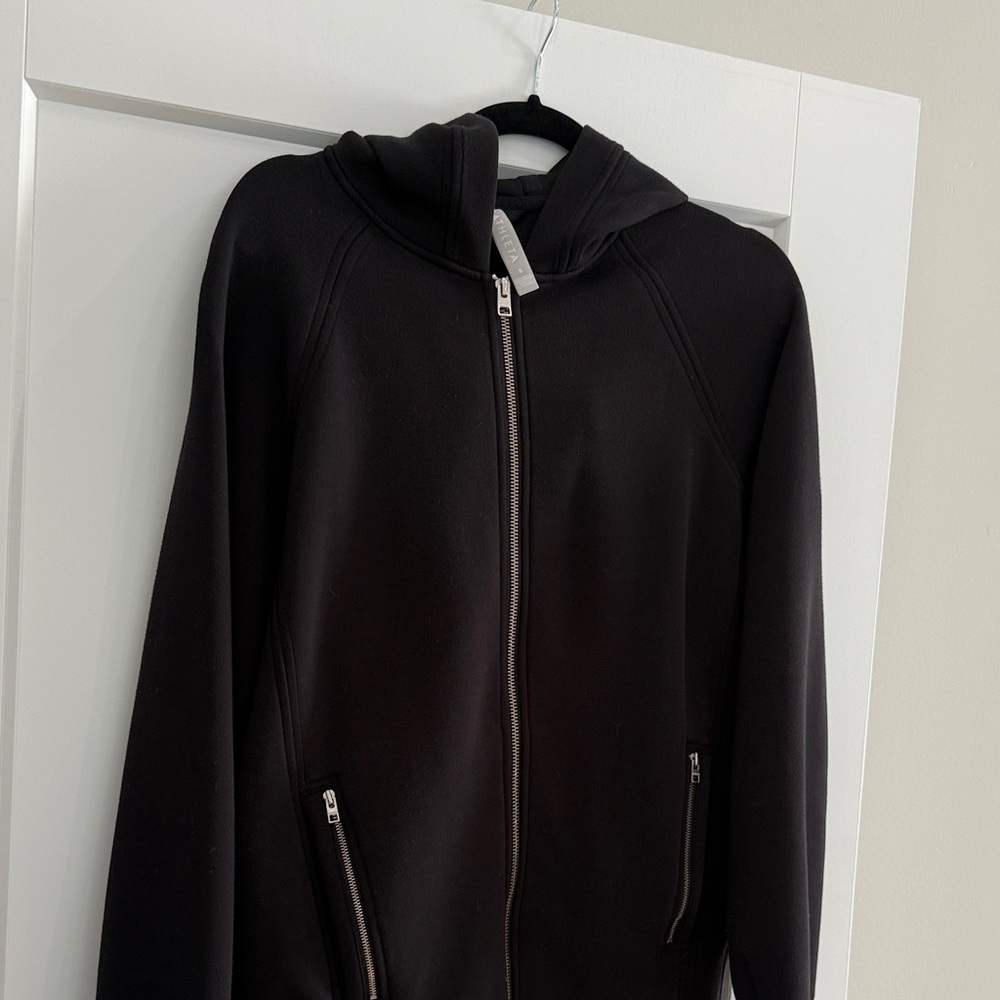 Athleta Black Zip-Up Jacket - Picture 2 of 3